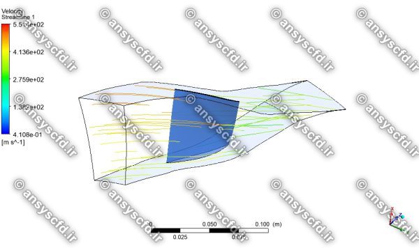 پروژه شبیه سازی روتور 37 ناسا برای کمپرسور محوری گذر صوتی در نرم افزار انسیس ANSYS CFX - تصویر 9