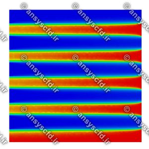 پروژه شبیه سازی انتقال حرارت در مبدل حرارتی صفحه ای در نرم افزار انسیس فلوئنت(Ansys Fluent)