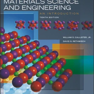 ترجمه تخصصی فارسی حل المسائل علم و مهندسی مواد کلیستر ویرایش دهم(سطح طلایی) 