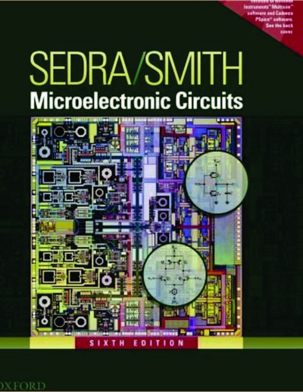 کتاب و حل المسائل مدارهای میکروالکترونیک سدرا (Sedra) و اسمیت(Smith) ویرایش هشتم(2020) هفتم(2015) ششم(2010) پنجم(2004) چهارم(1998) و سوم(1991) (زبان لاتین) - تصویر 6