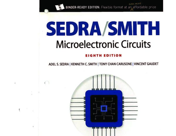 کتاب و حل المسائل مدارهای میکروالکترونیک سدرا (Sedra) و اسمیت(Smith) ویرایش هشتم(2020) هفتم(2015) ششم(2010) پنجم(2004) چهارم(1998) و سوم(1991) (زبان لاتین) - تصویر 2
