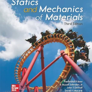 کتاب و حل المسائل استاتیک و مقاومت مصالح بیر جانسون(Beer & Johnston) ویرایش سوم(2021) دوم(2017) و اول(2011) (زبان لاتین)