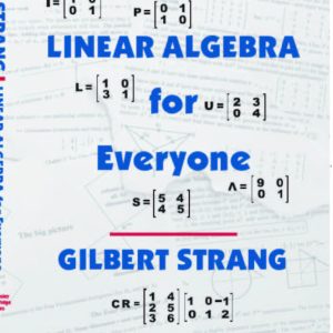 کتاب و حل المسائل جبر خطی برای همه گیلبرت استرانگ(Strang) ویرایش اول(2020) (زبان لاتین)