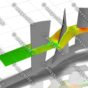 آموزش ویدیویی پروژه شبیه سازی کمپرسور محوری 1.5 طبقه هانوور(Hannover) در حالت پایا و گذرا در نرم افزار انسیس فلوئنت(ANSYS Fluent)+فایل های پروژه