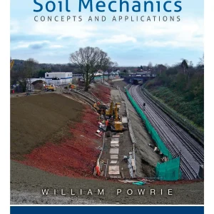 کتاب و حل المسائل مکانیک خاک پاوری(Powrie) ویرایش سوم(2014) و دوم(2004) (زبان لاتین)