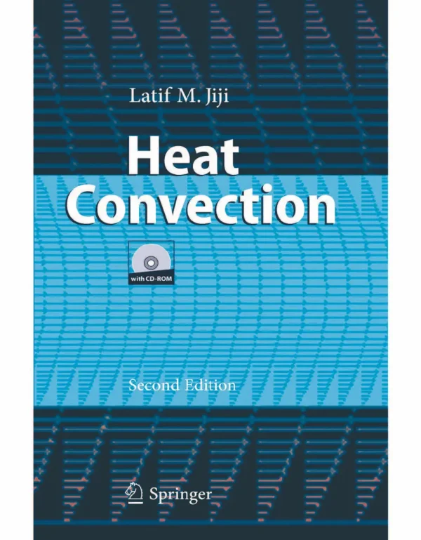 کتاب و حل المسائل انتقال حرارت جابجایی لطیف م. جی جی(Latif Jiji) ویرایش دوم(2009) و اول(2006) (زبان لاتین)+ترجمه ماشینی زبان فارسی ویرایش دوم و اول